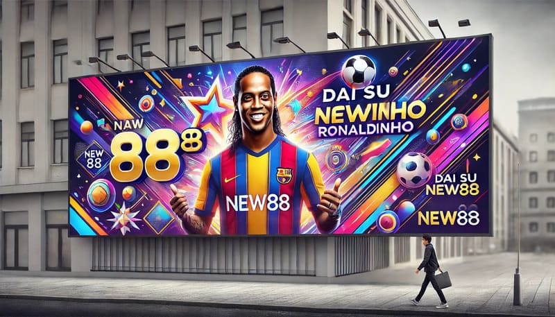 New88 có uy tín không - Đại sứ thương hiệu Ronaldinho